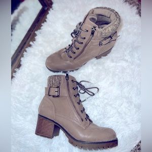 Adorable Taupe booties